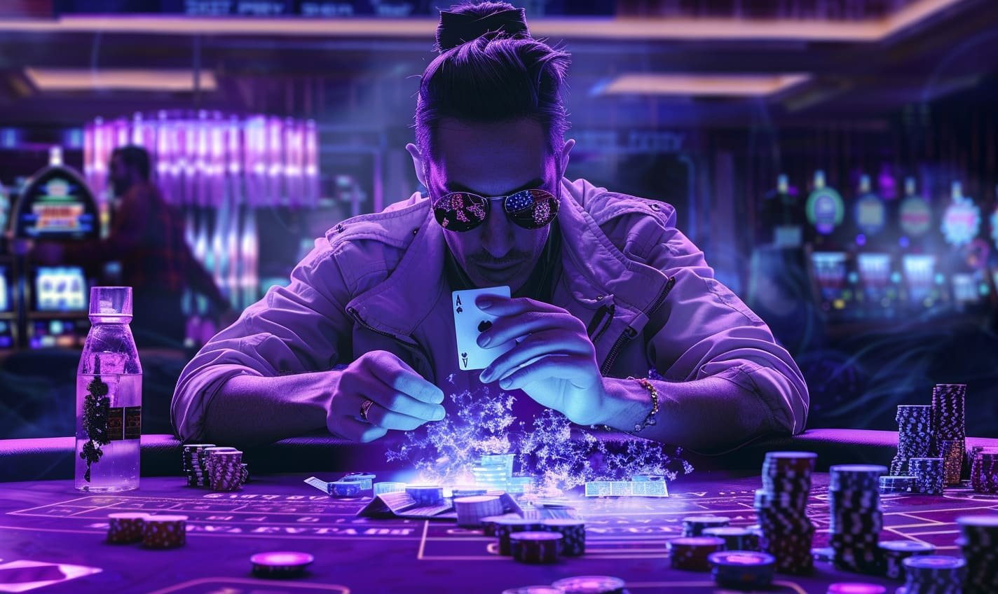 Tiga dadu dalam cage transparan di studio Sic Bo togel galaxy